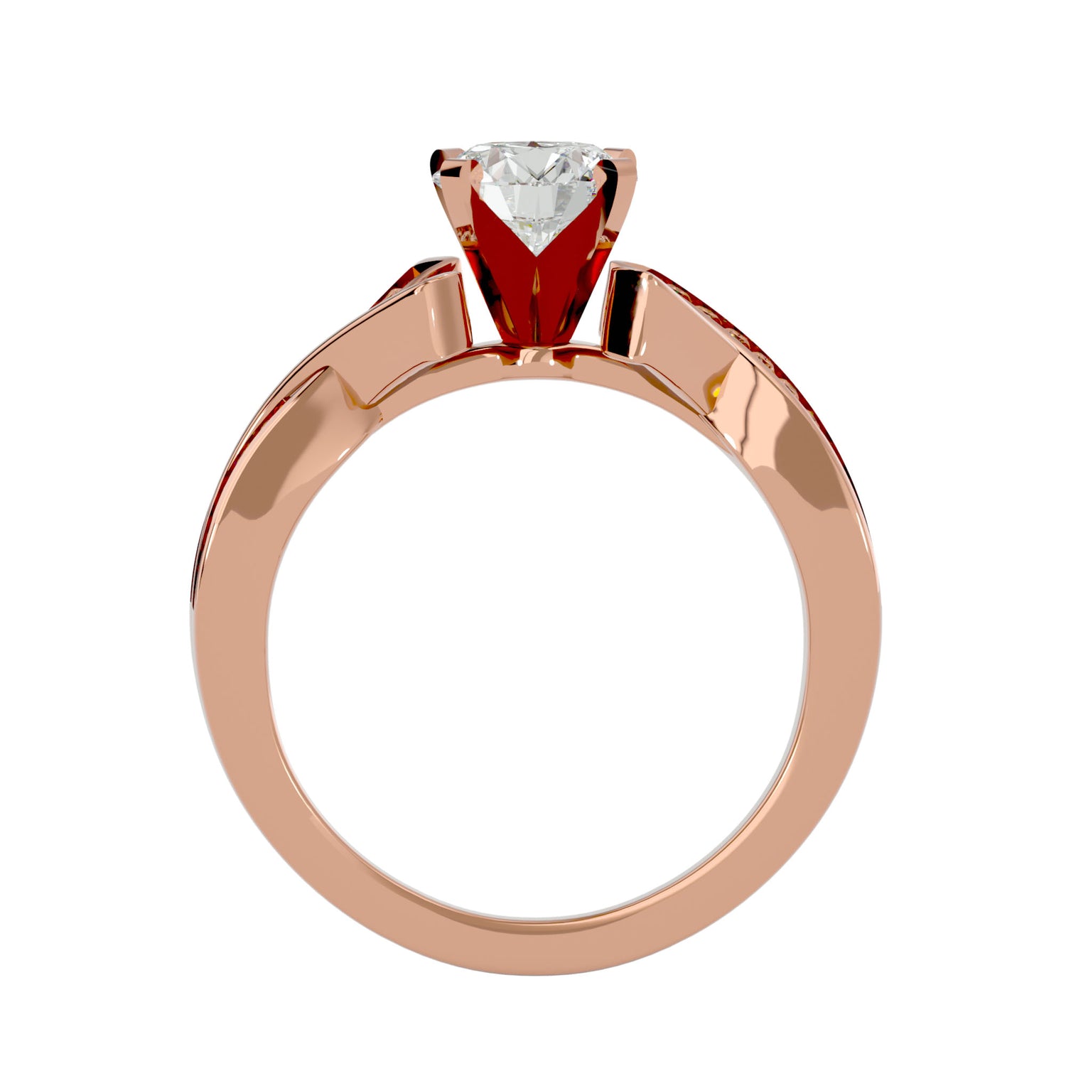 HOH Orlando Diamond Solitaire Ring