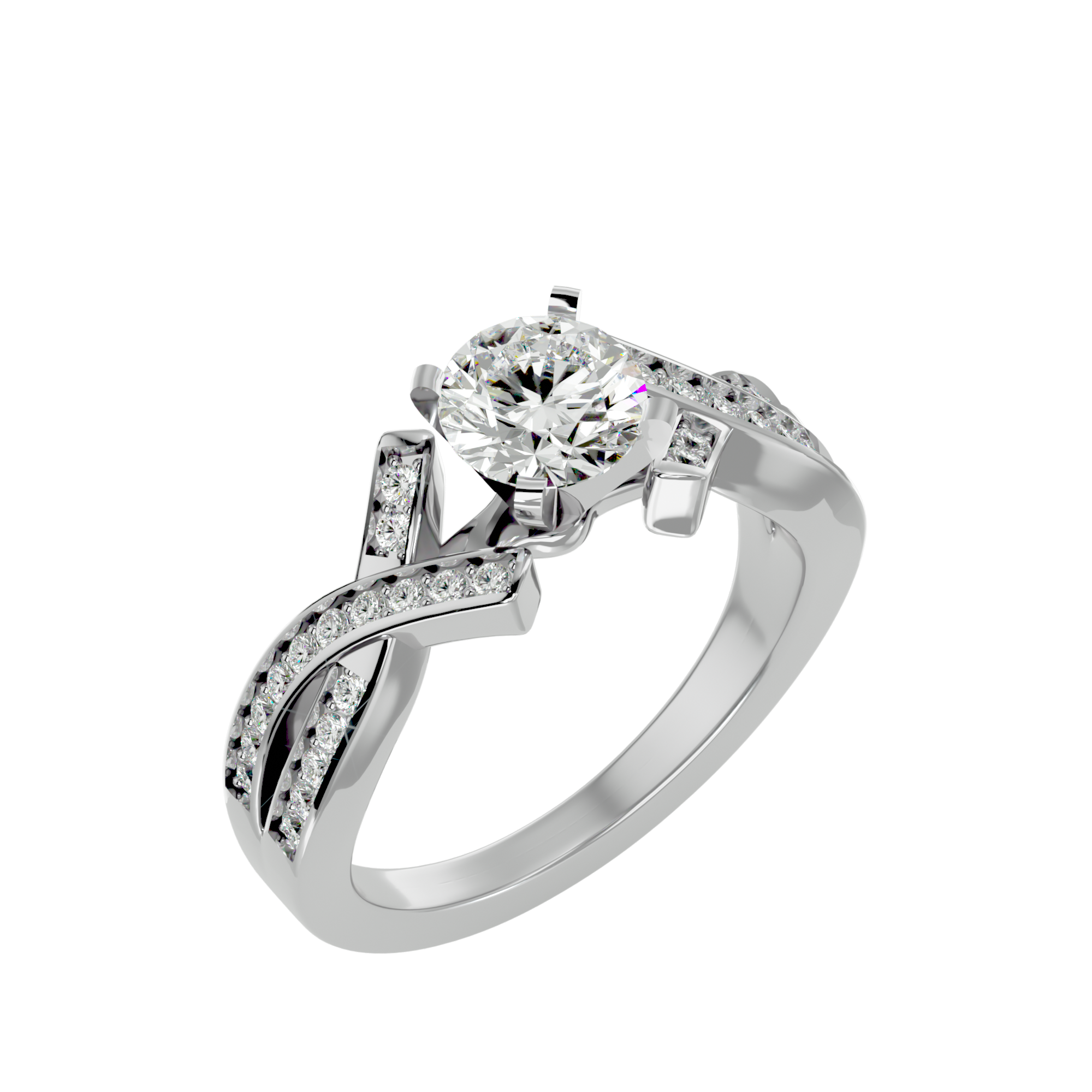 HOH Orlando Diamond Solitaire Ring