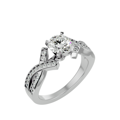 HOH Orlando Diamond Solitaire Ring