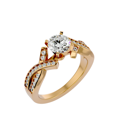 HOH Orlando Diamond Solitaire Ring