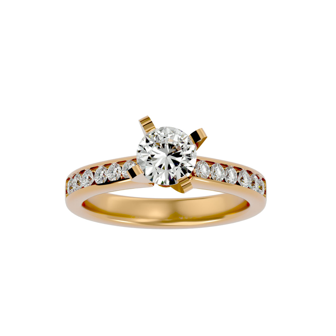 HOH  Zaniah Diamond Solitaire Ring