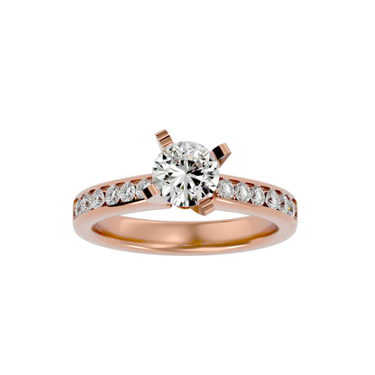 HOH  Zaniah Diamond Solitaire Ring