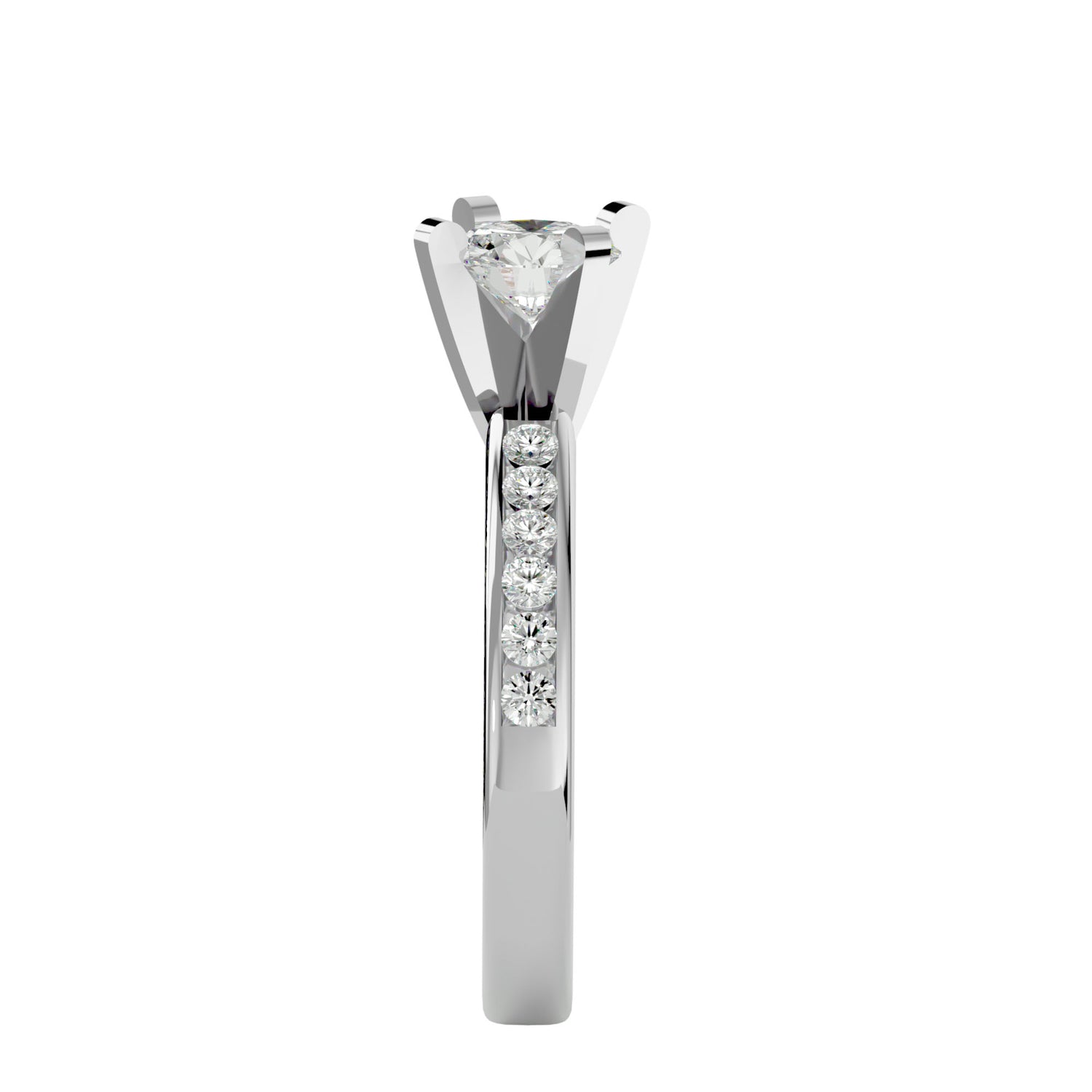 HOH  Zaniah Diamond Solitaire Ring