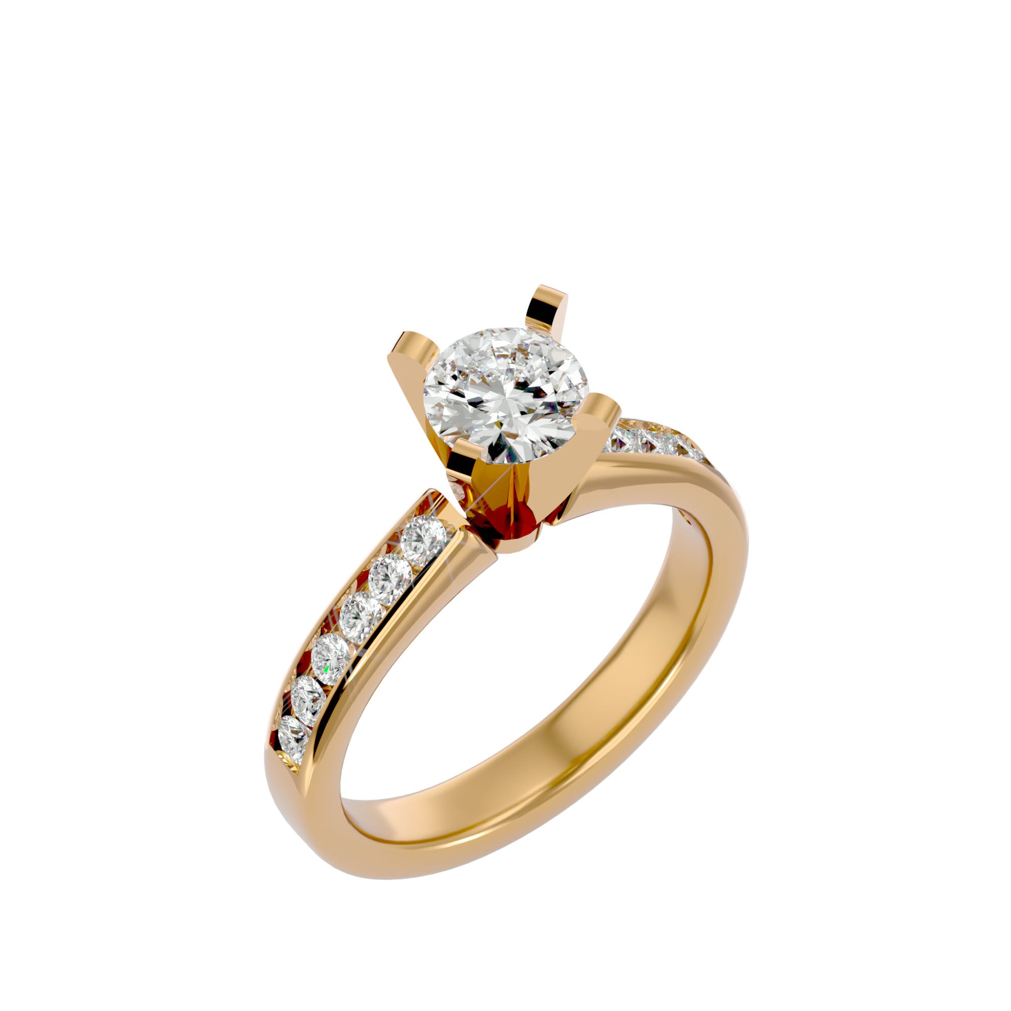 HOH  Zaniah Diamond Solitaire Ring