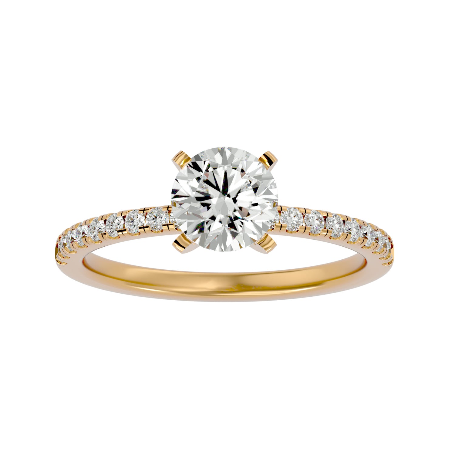 HOH  Allosia Diamond Solitaire Ring