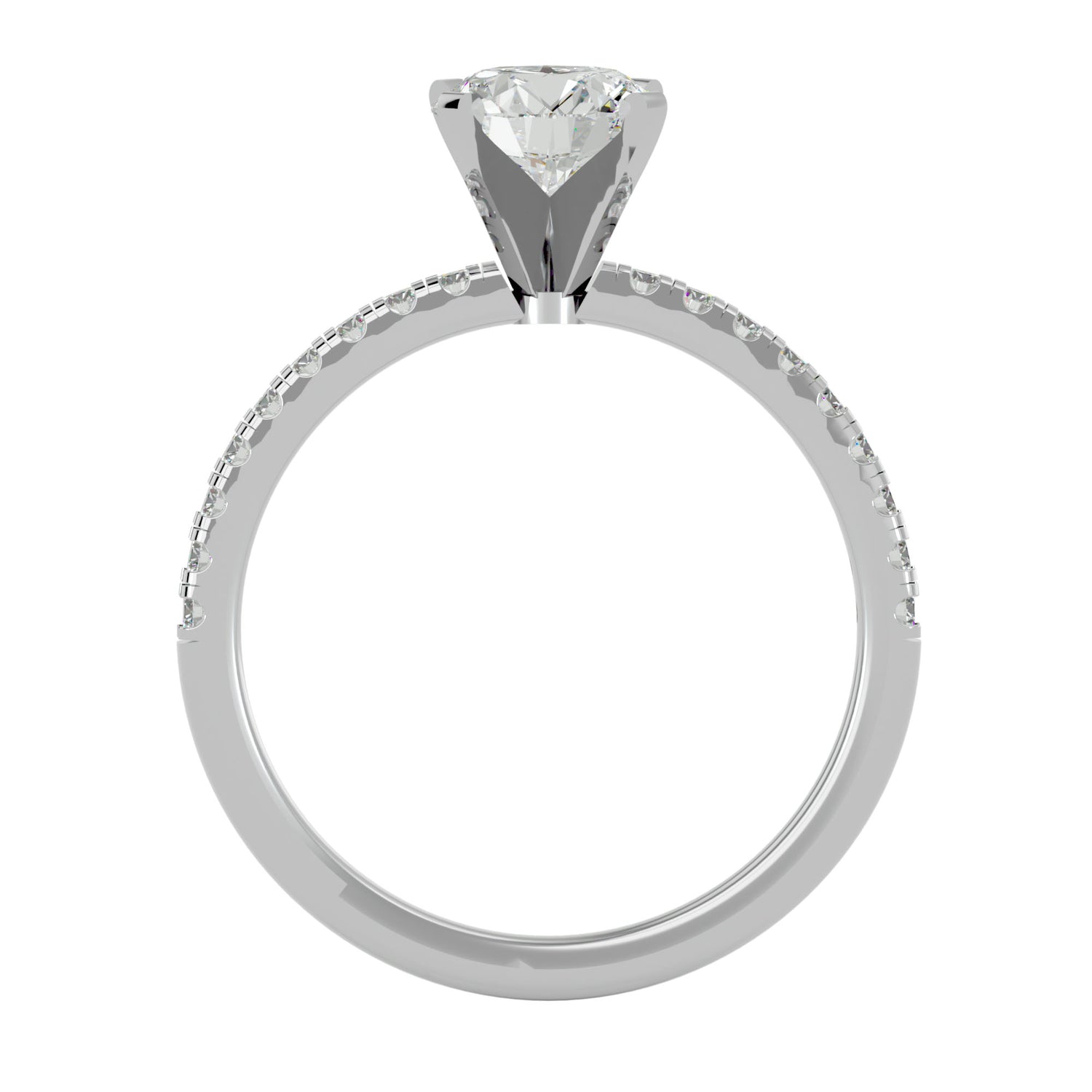 HOH  Allosia Diamond Solitaire Ring