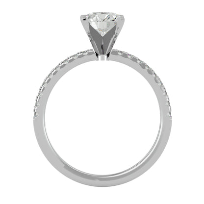 HOH  Allosia Diamond Solitaire Ring