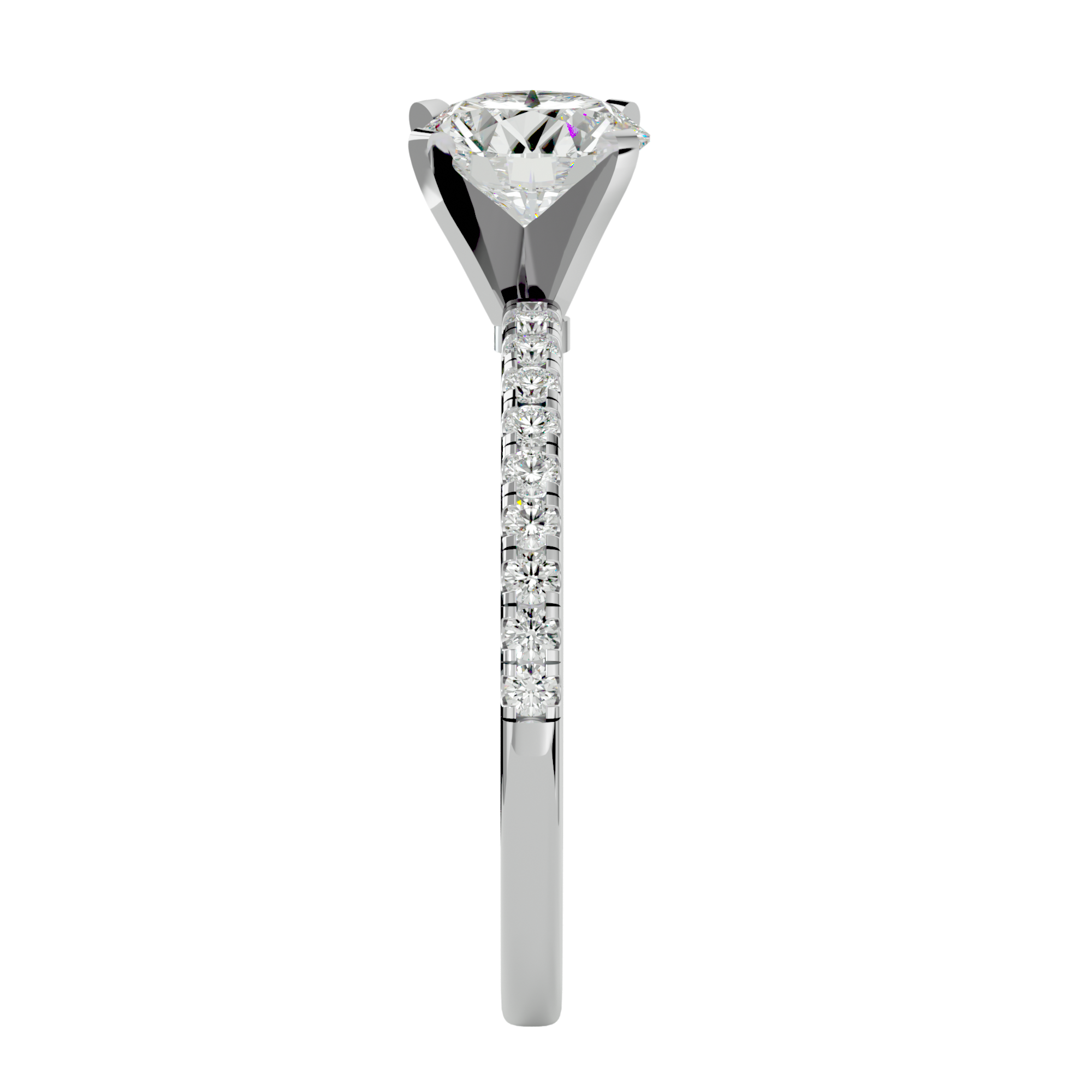 HOH  Allosia Diamond Solitaire Ring