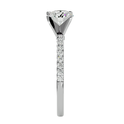 HOH  Allosia Diamond Solitaire Ring