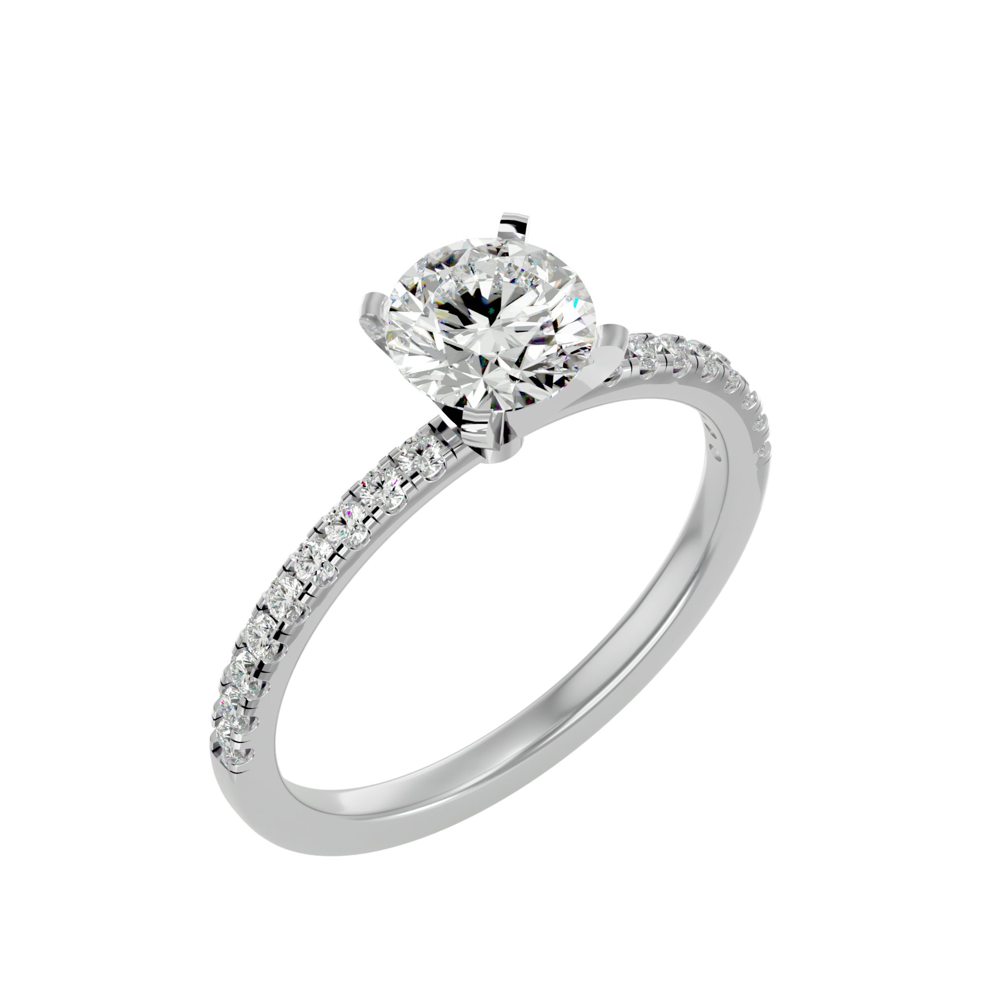 HOH  Allosia Diamond Solitaire Ring