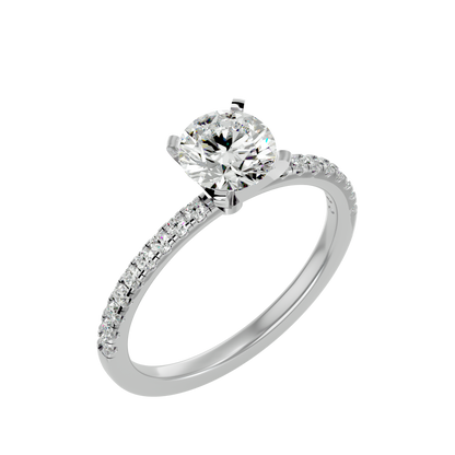 HOH  Allosia Diamond Solitaire Ring