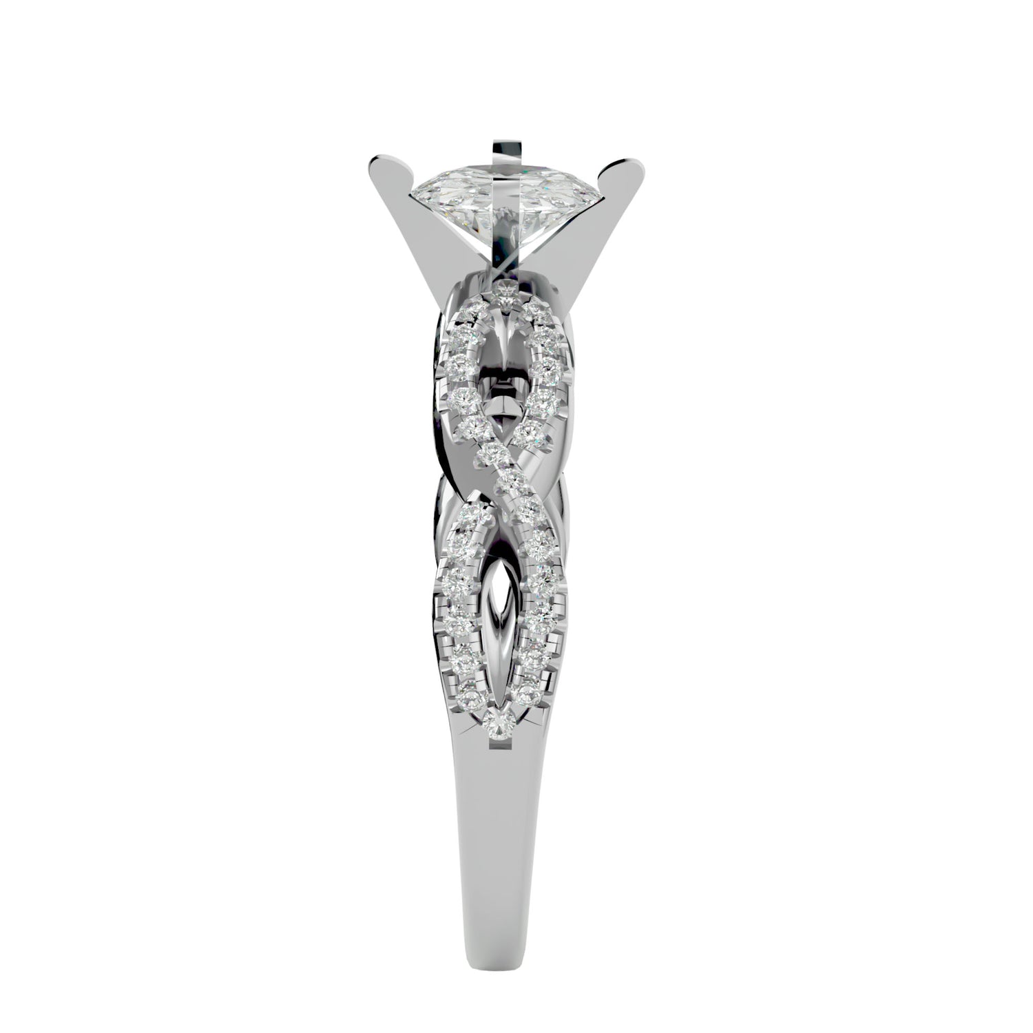 HOH  Zephyr Diamond Solitaire Ring