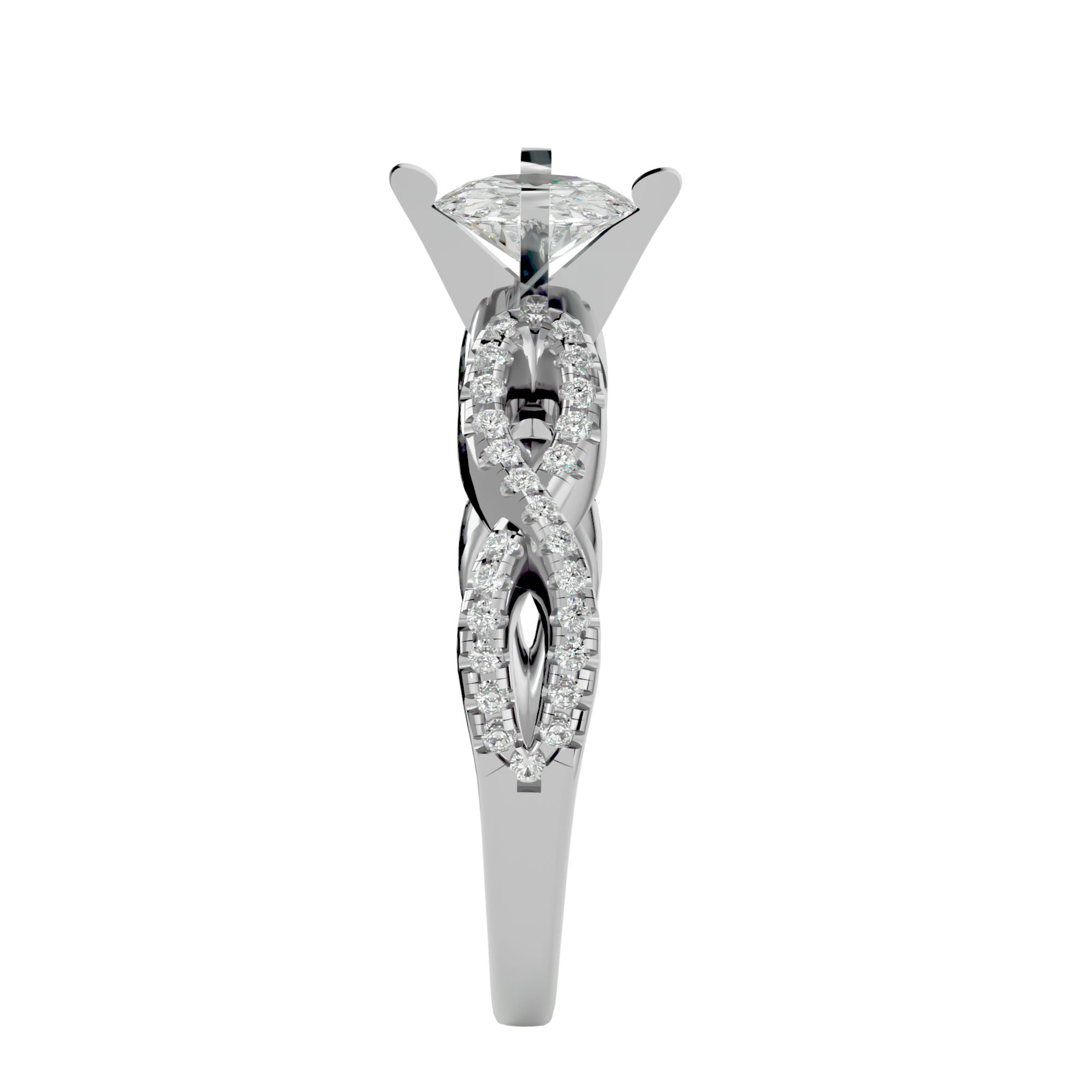 HOH  Zephyr Diamond Solitaire Ring