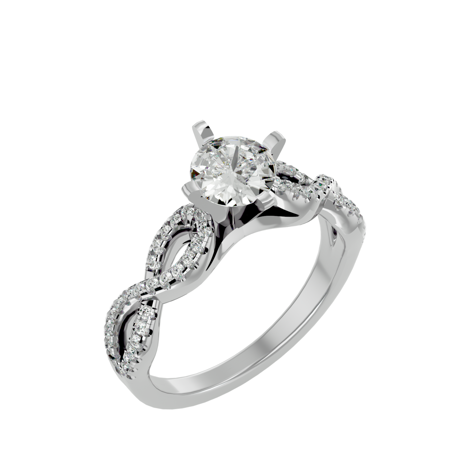 HOH  Zephyr Diamond Solitaire Ring