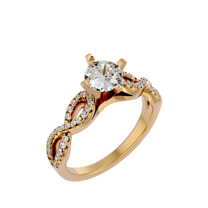 HOH  Zephyr Diamond Solitaire Ring