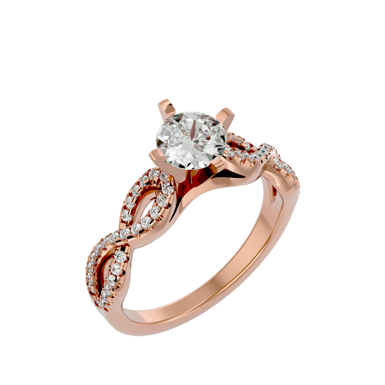 HOH  Zephyr Diamond Solitaire Ring