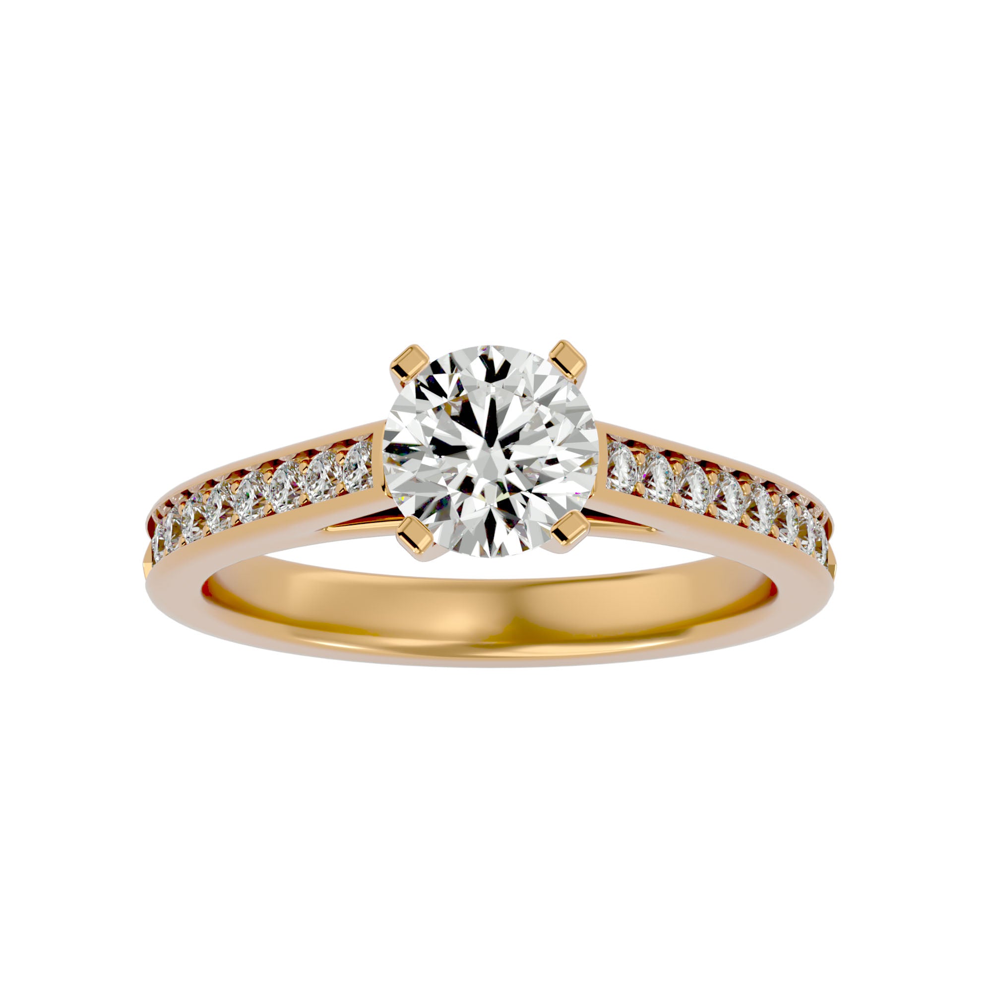 HOH  Kaia Diamond Solitaire Ring