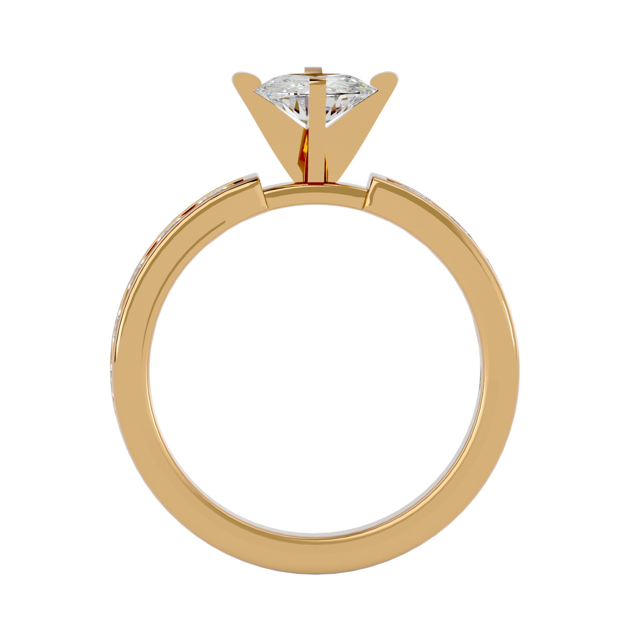 HOH  Iris Diamond Solitaire Ring