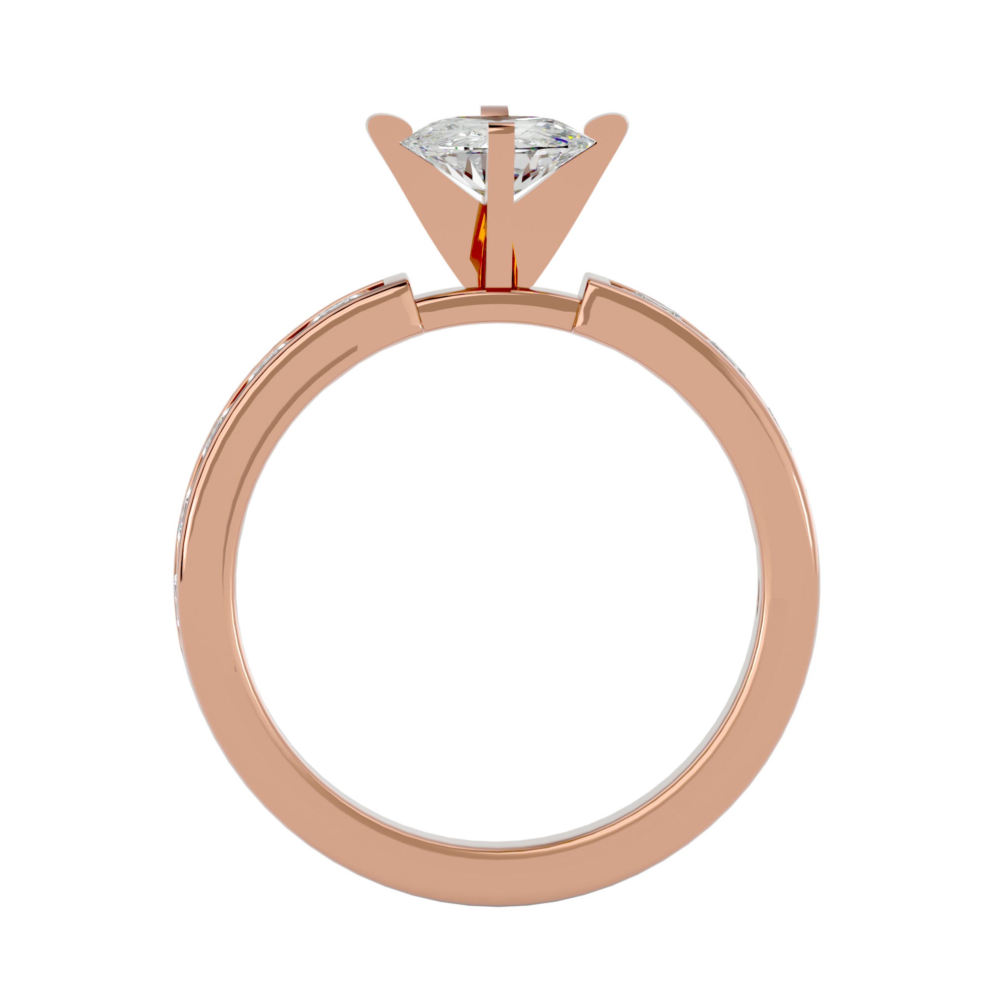 HOH  Iris Diamond Solitaire Ring