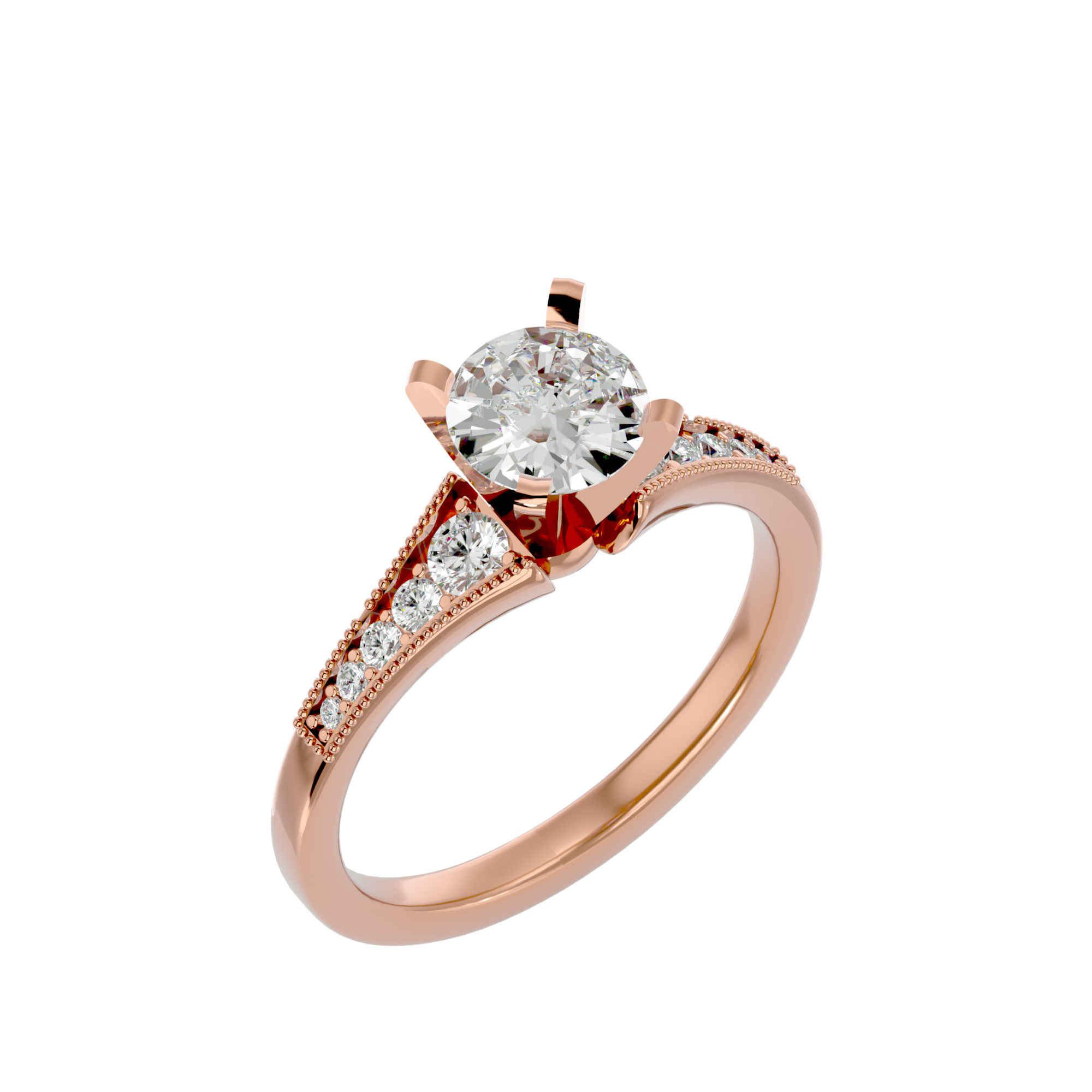 HOH  Inara Diamond Solitaire Ring