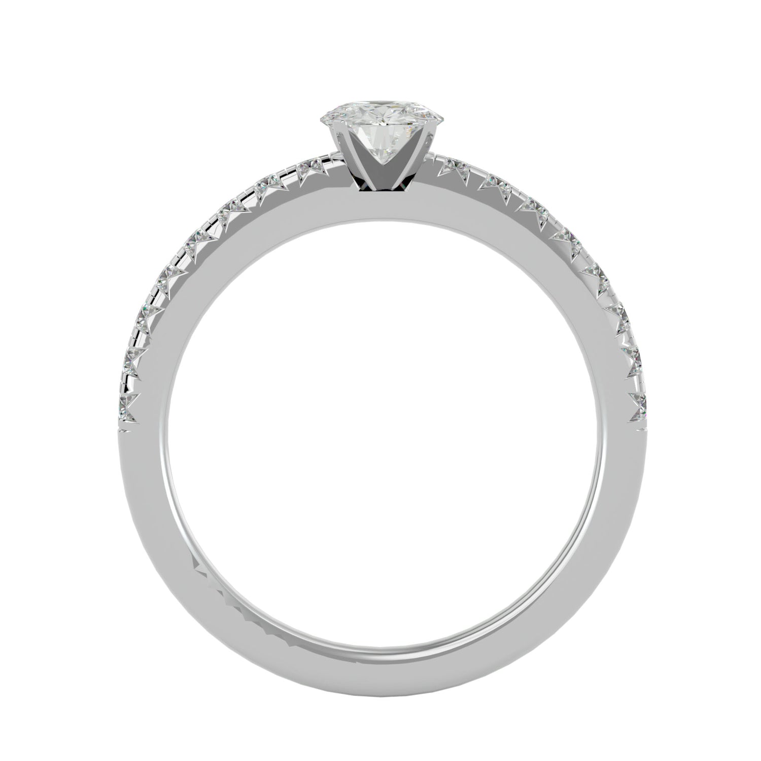 HOH  Zavian Diamond Solitaire Ring