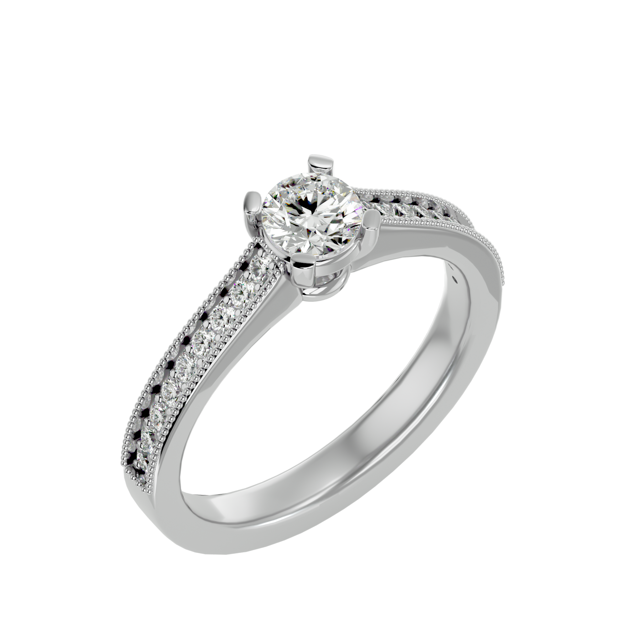 HOH  Aria Diamond Solitaire Ring