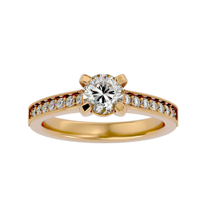 HOH  Mirela Diamond Solitaire Ring