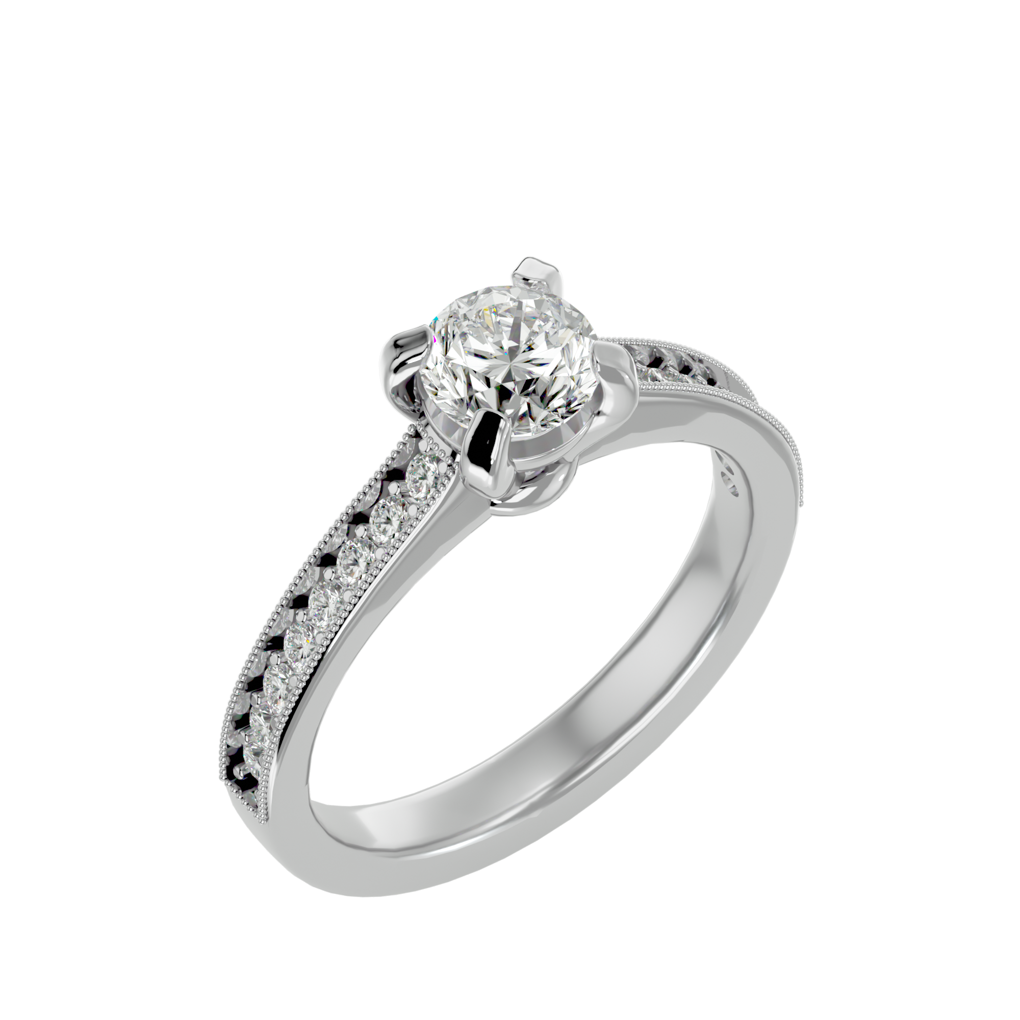 HOH  Mirela Diamond Solitaire Ring