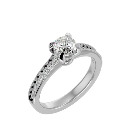 HOH  Mirela Diamond Solitaire Ring