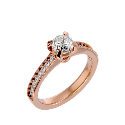 HOH  Mirela Diamond Solitaire Ring