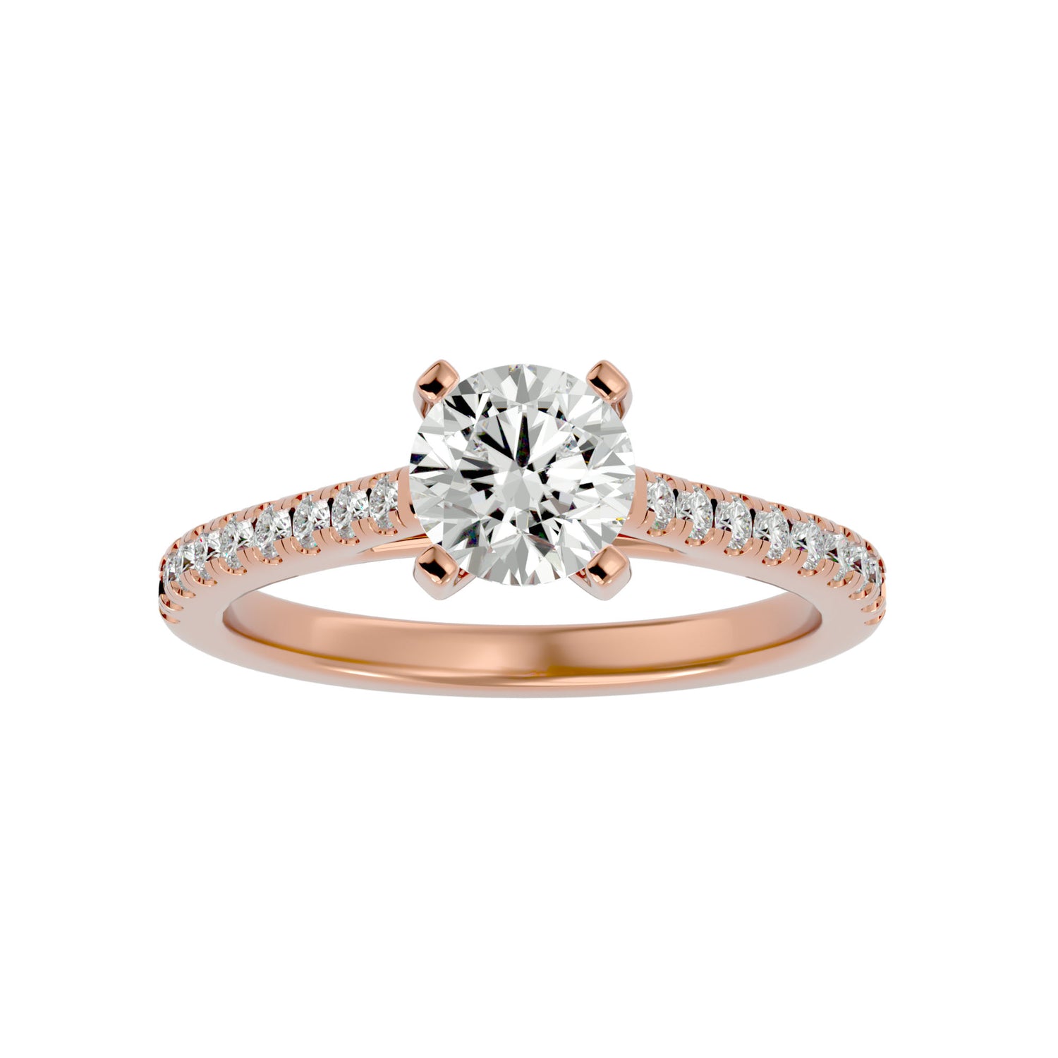 HOH  Crestora Diamond Solitaire Ring