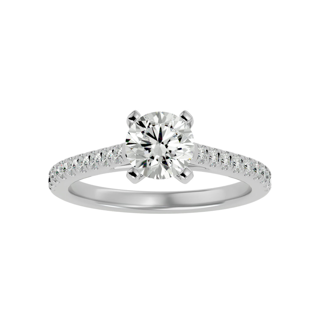 HOH  Crestora Diamond Solitaire Ring