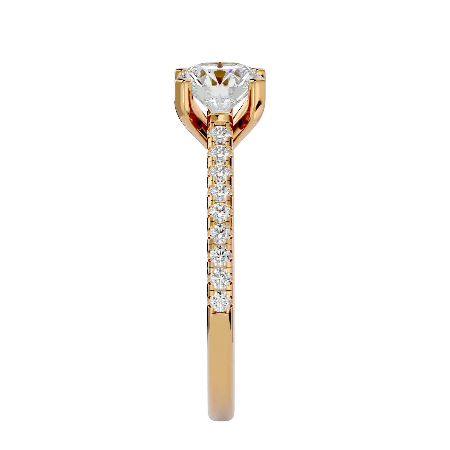 HOH  Crestora Diamond Solitaire Ring