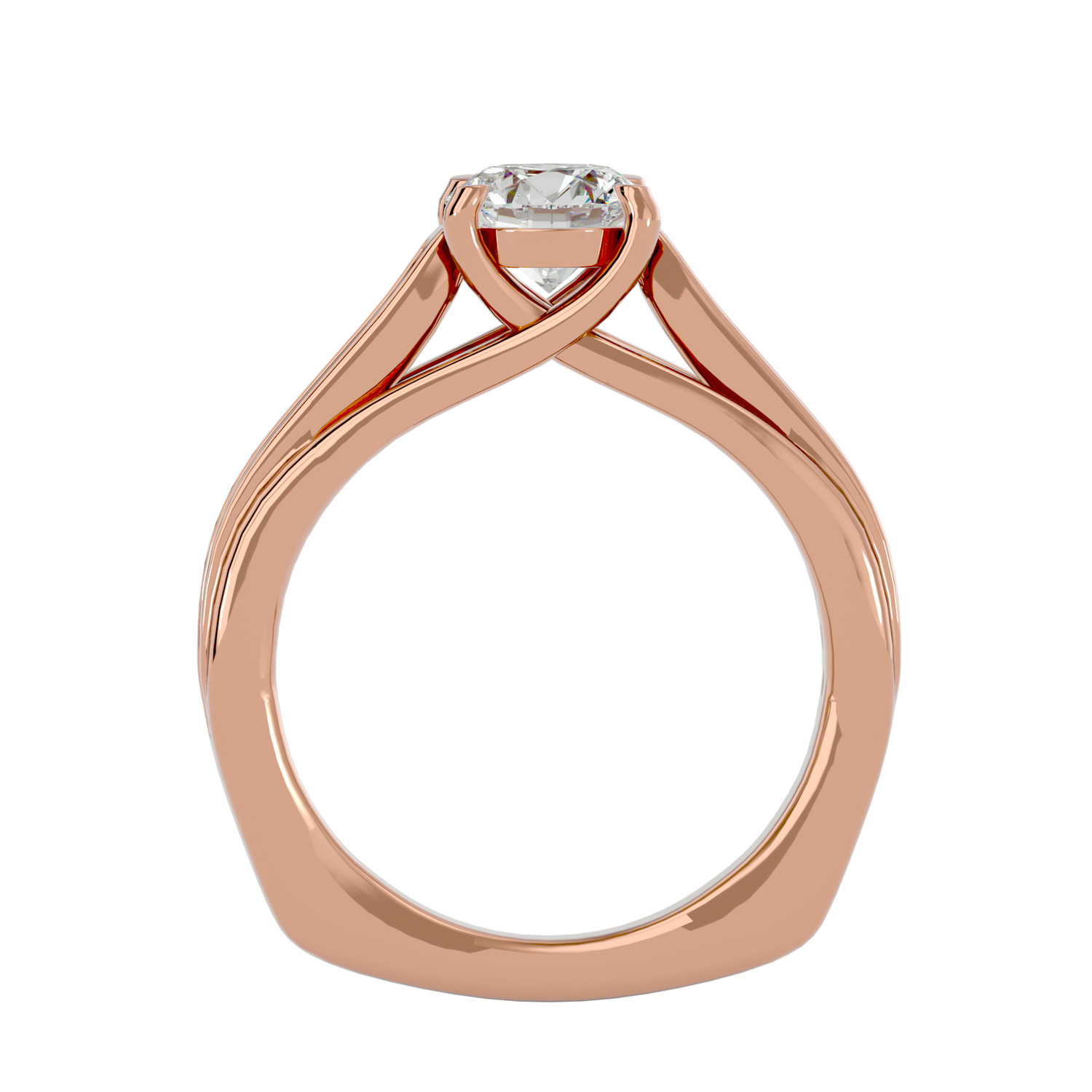 HOH  Verve Diamond Solitaire Ring