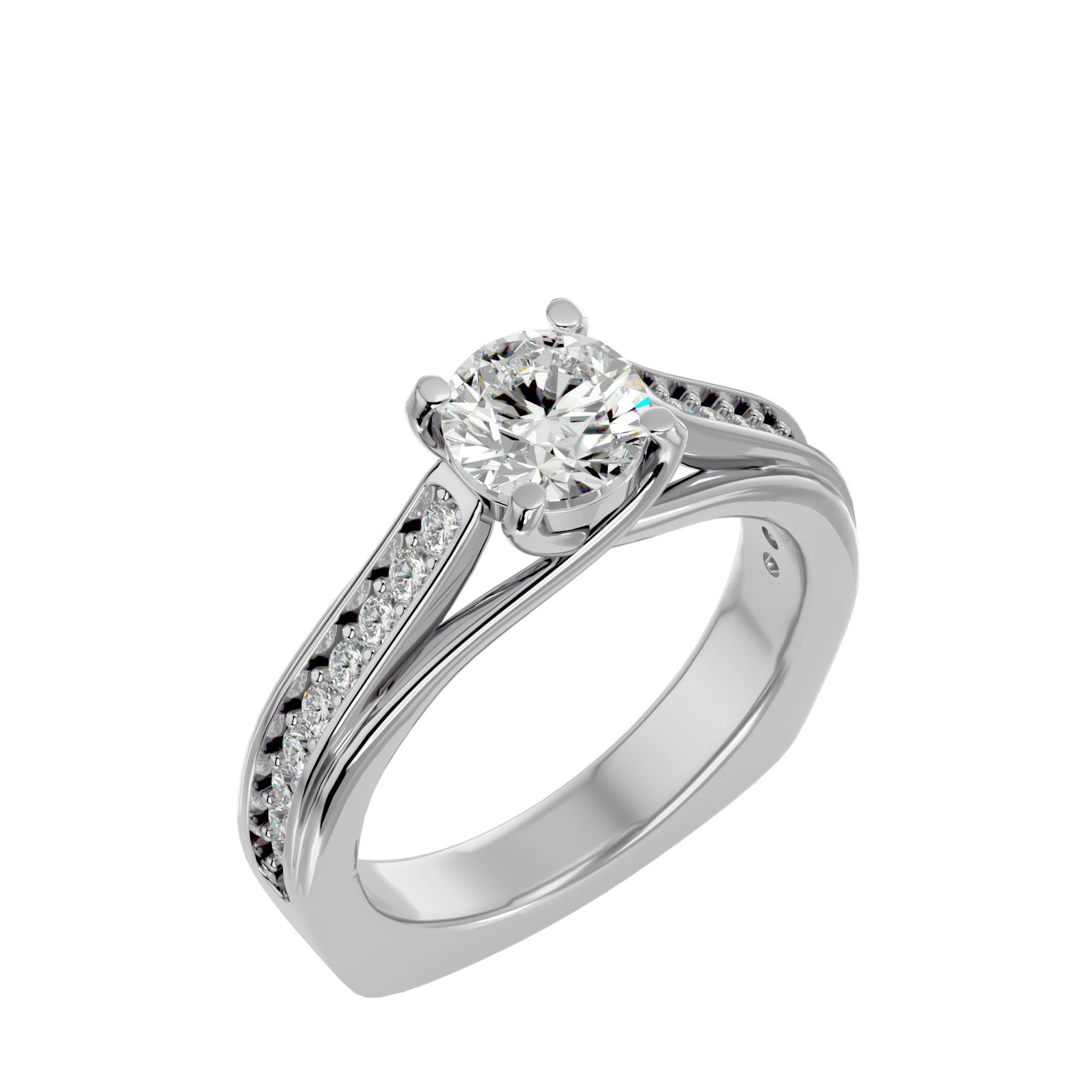 HOH  Verve Diamond Solitaire Ring