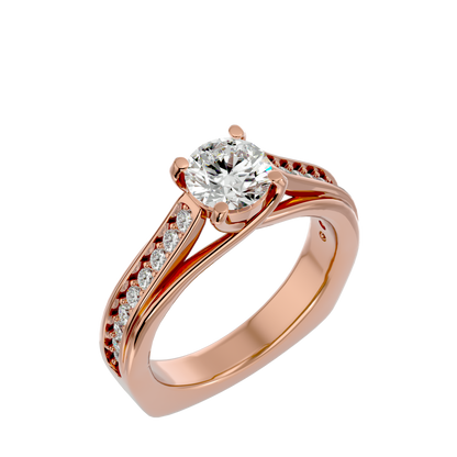 HOH  Verve Diamond Solitaire Ring