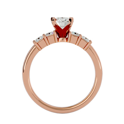 HOH  Alyssa Diamond Solitaire Ring