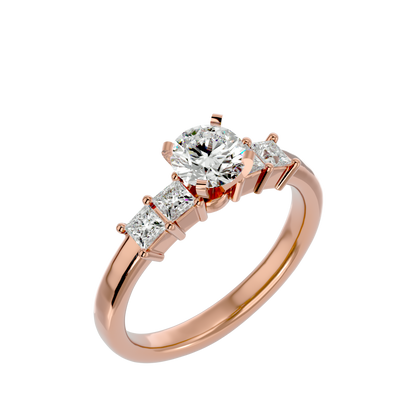 HOH  Alyssa Diamond Solitaire Ring