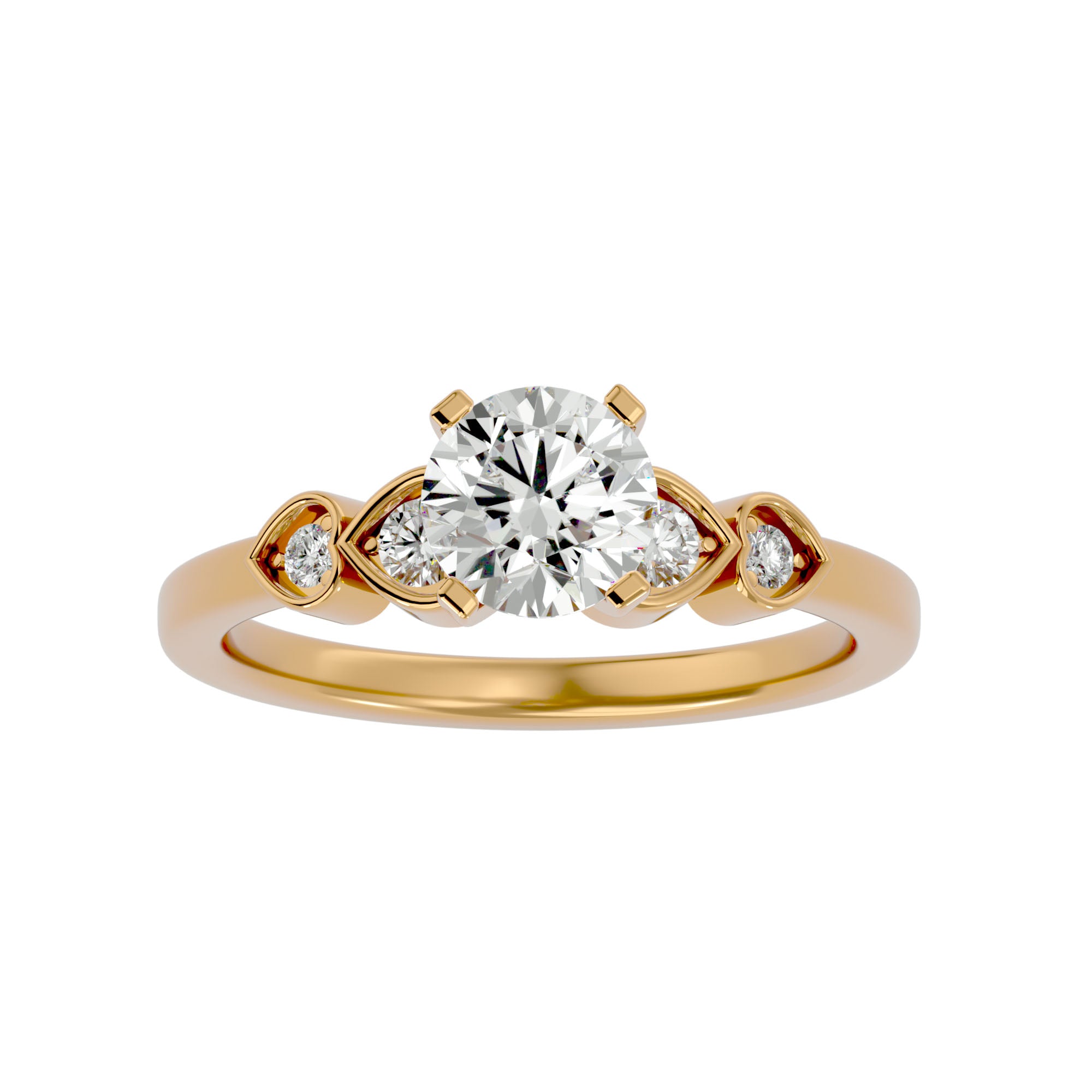 HOH  Zoey Diamond Solitaire Ring