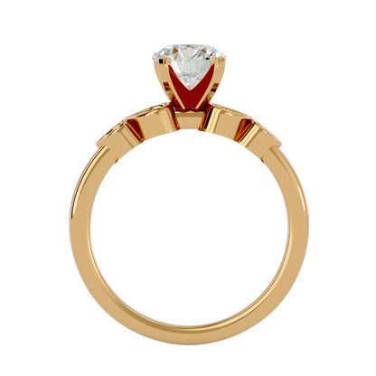 HOH  Zoey Diamond Solitaire Ring