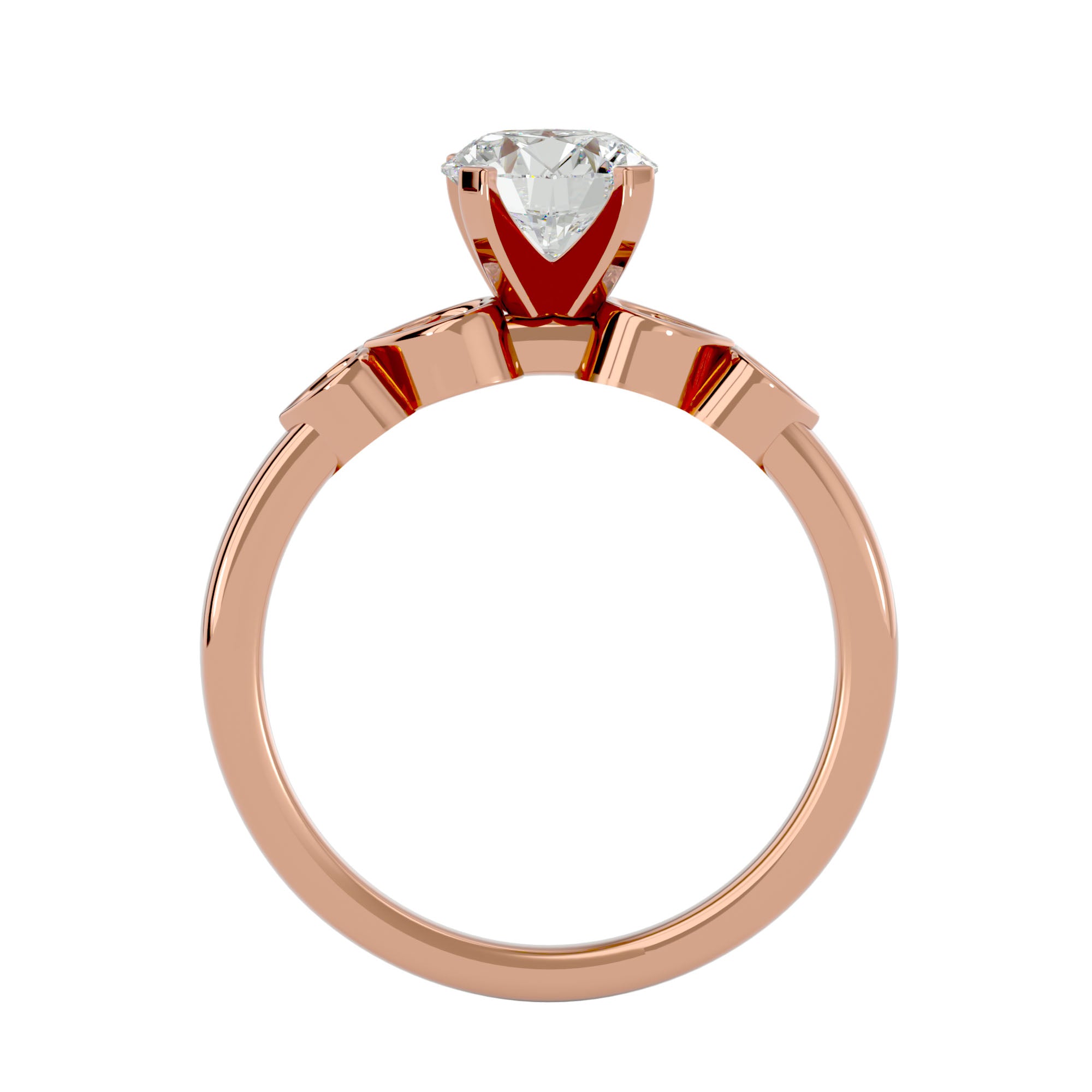 HOH  Zoey Diamond Solitaire Ring