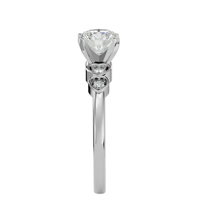 HOH  Zoey Diamond Solitaire Ring