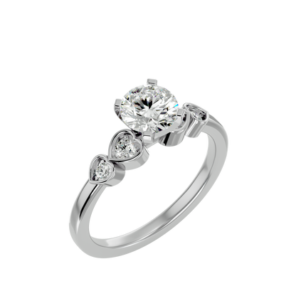 HOH  Zoey Diamond Solitaire Ring