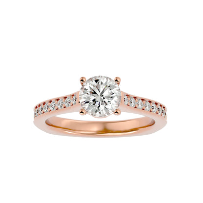 HOH  Elizabeth Diamond Solitaire Ring