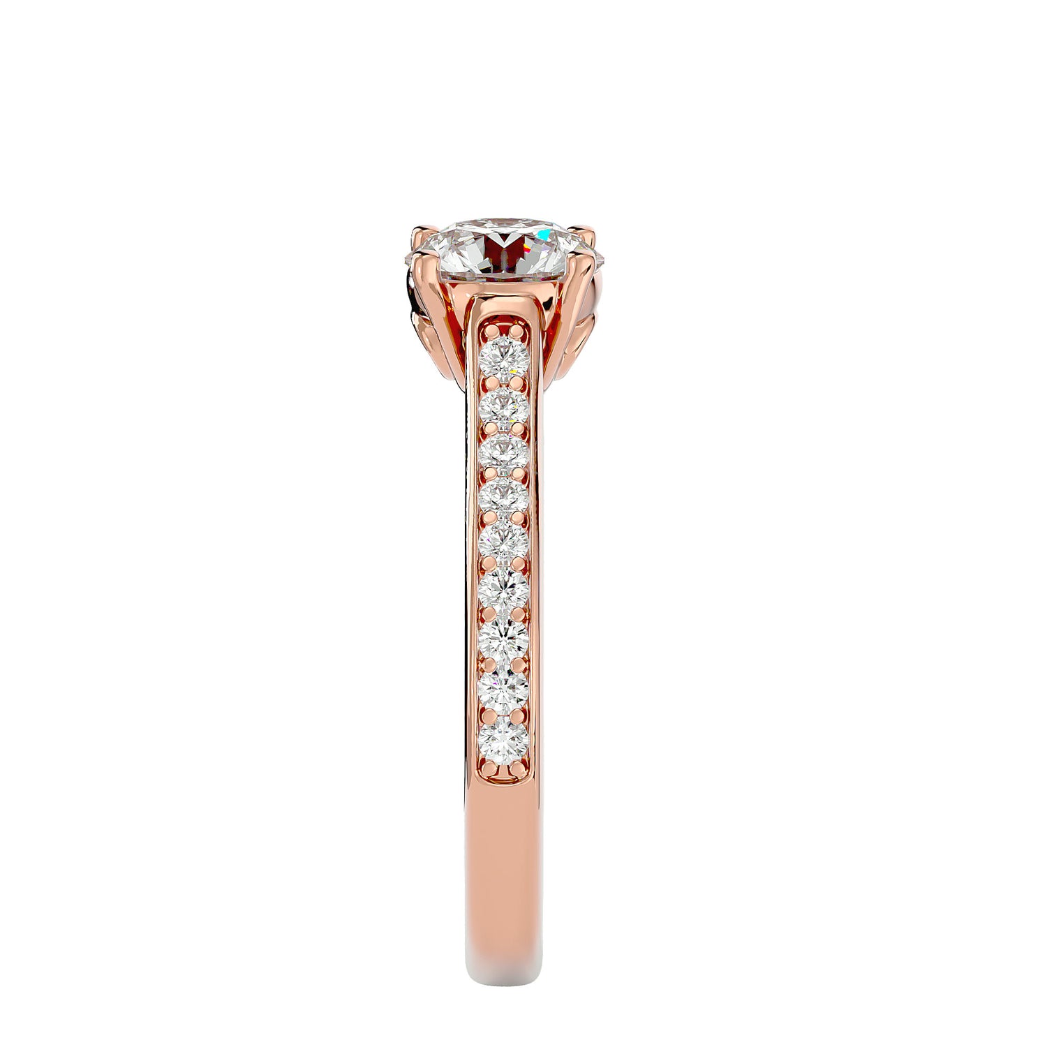 HOH  Elizabeth Diamond Solitaire Ring