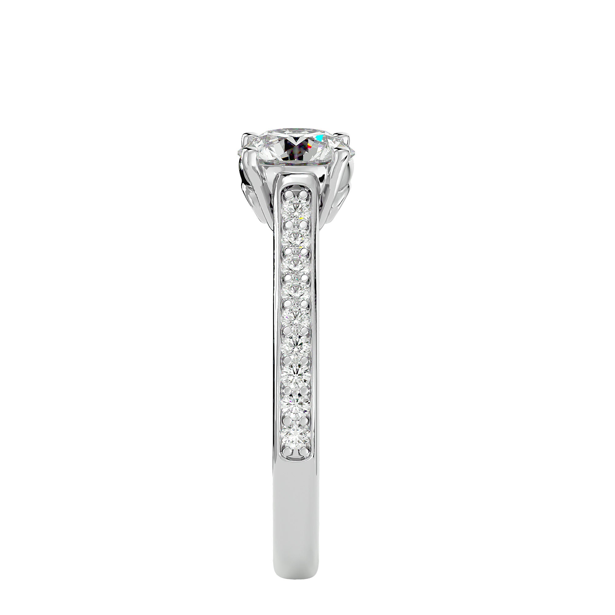 HOH  Elizabeth Diamond Solitaire Ring