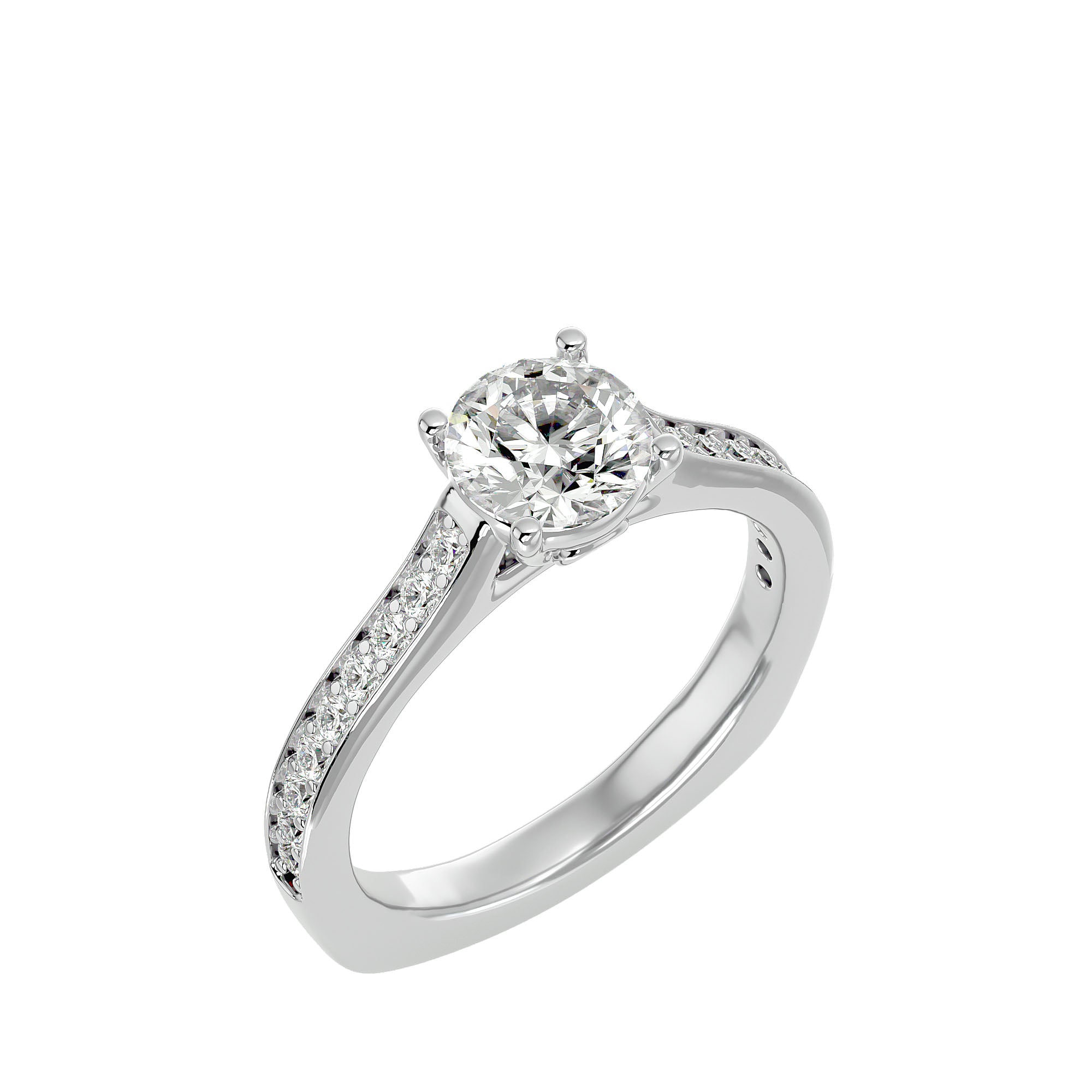 HOH  Elizabeth Diamond Solitaire Ring