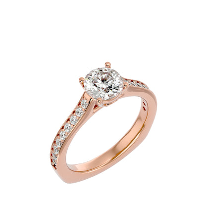 HOH  Elizabeth Diamond Solitaire Ring