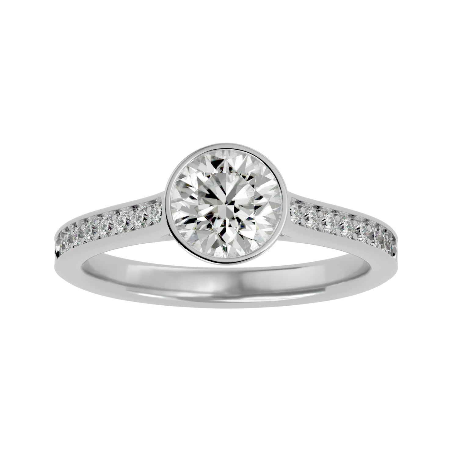 HOH  Evelyn Diamond Solitaire Ring