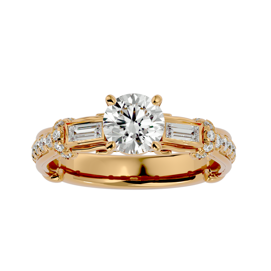 HOH Alexa Diamond Solitaire Ring